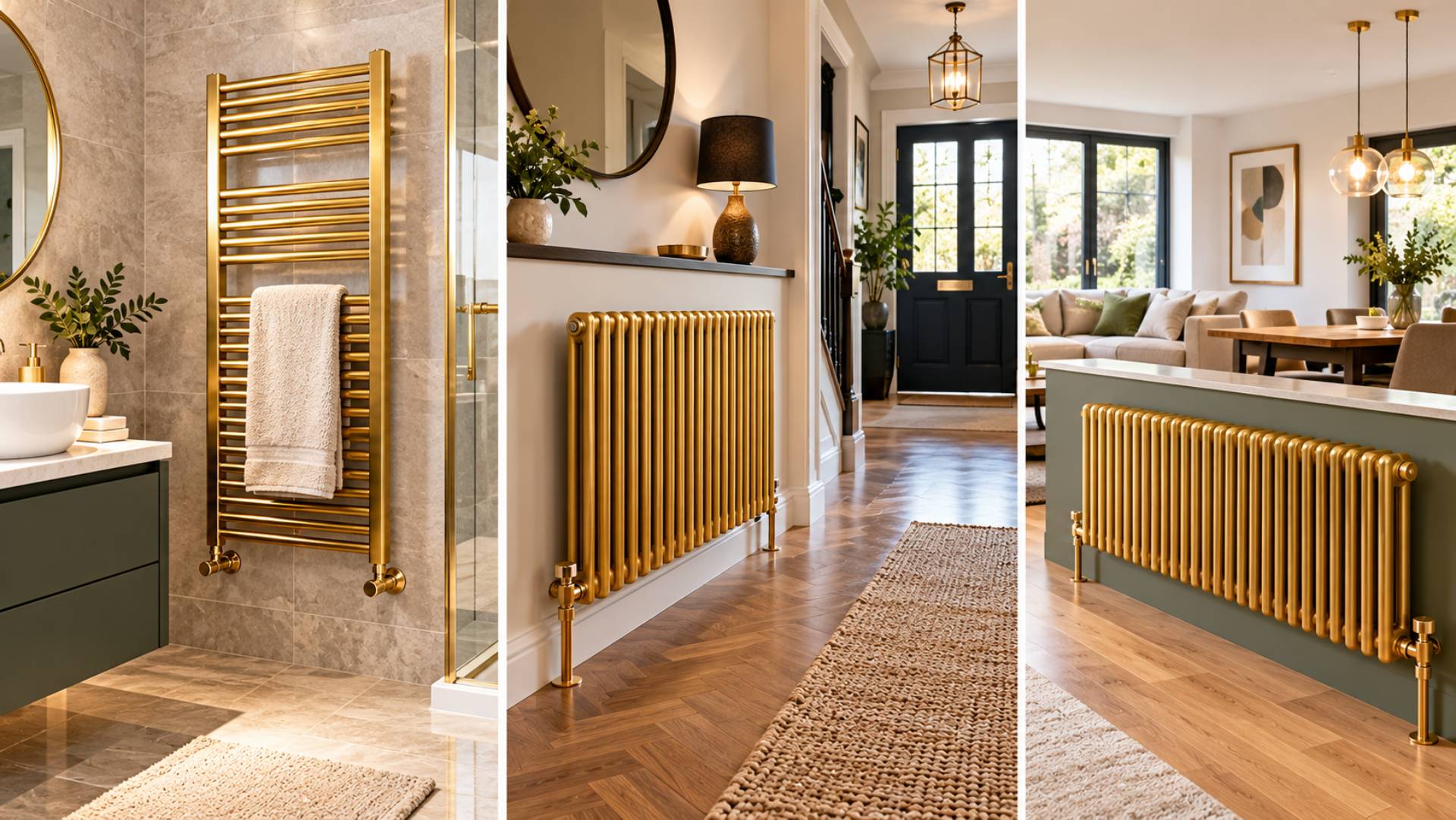 gold radiators
